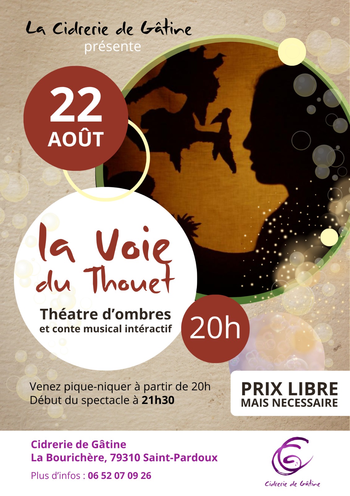 La Voie du Thouet - Théâtre d'ombres chinoises
