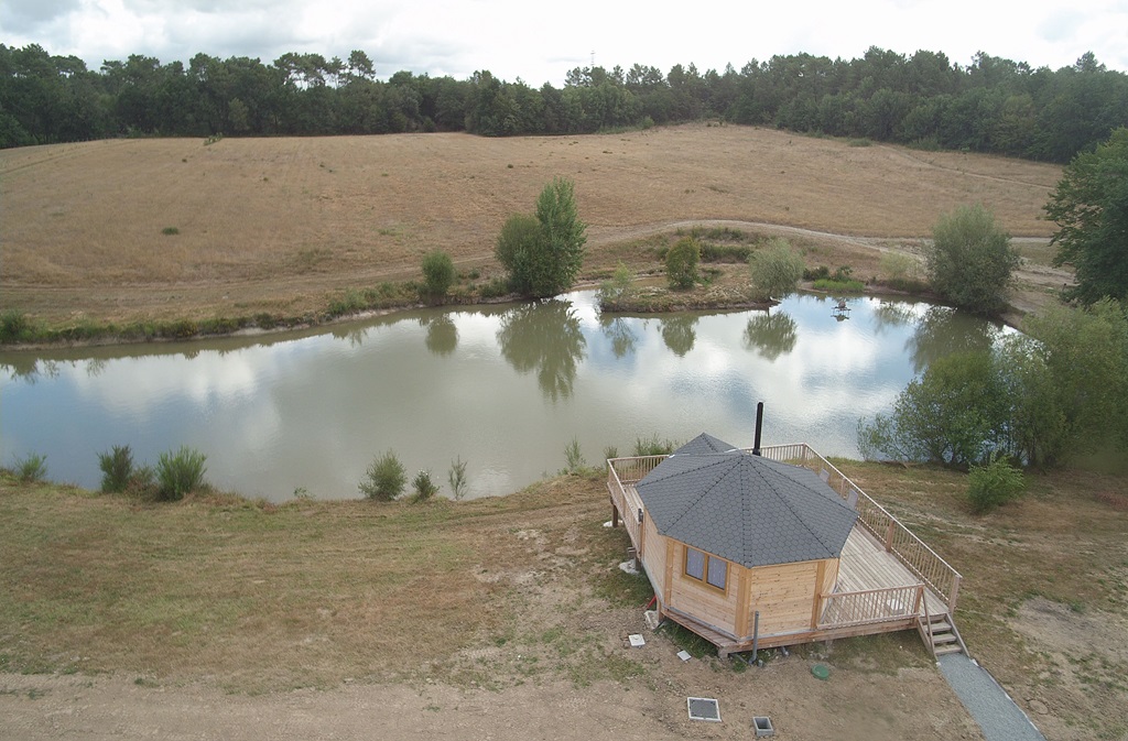 Les loges du temps | Kota finlandais en bord d'étang, Lunas - photo 3