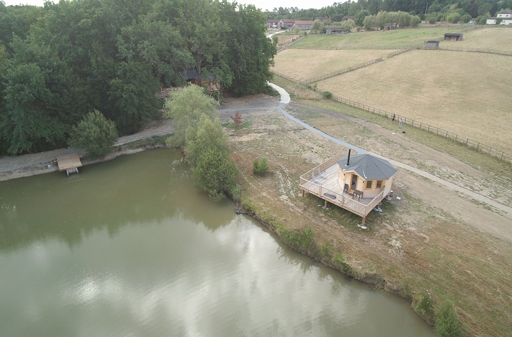Les loges du temps | Kota finlandais en bord d'étang, Lunas - photo 13