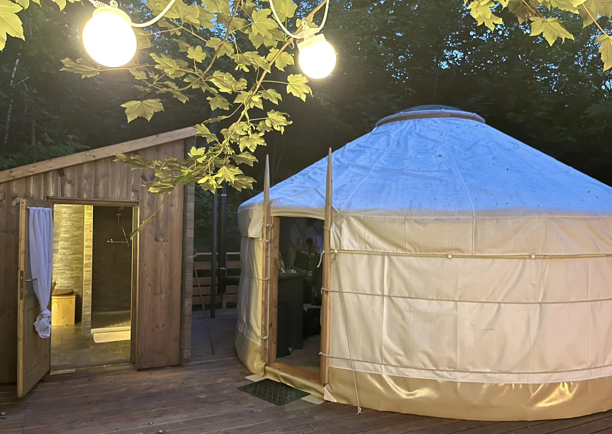 Yourte - Aux étangs de Jourgnac