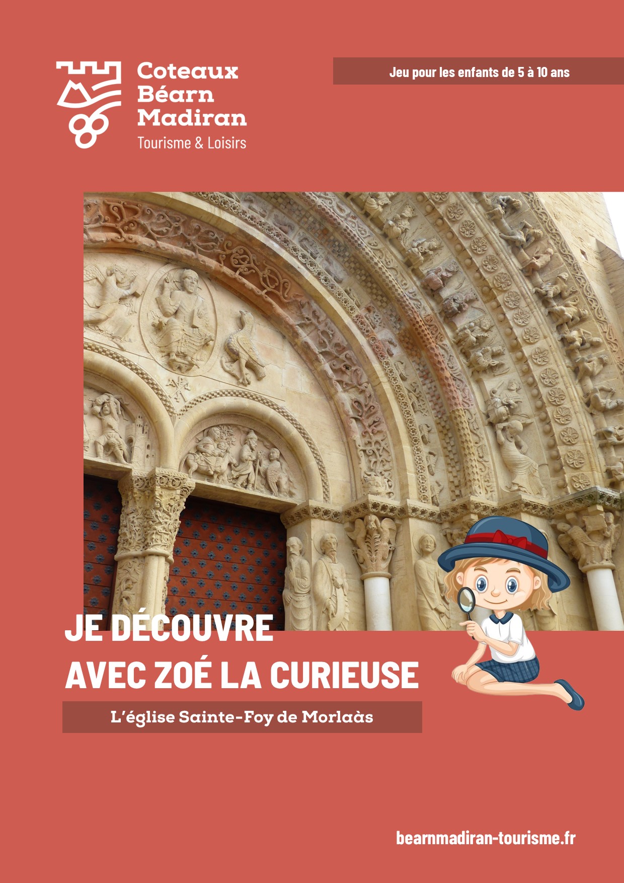 Je découvre avec "Zoé la curieuse" l'église Sainte-Foy de Morlaàs