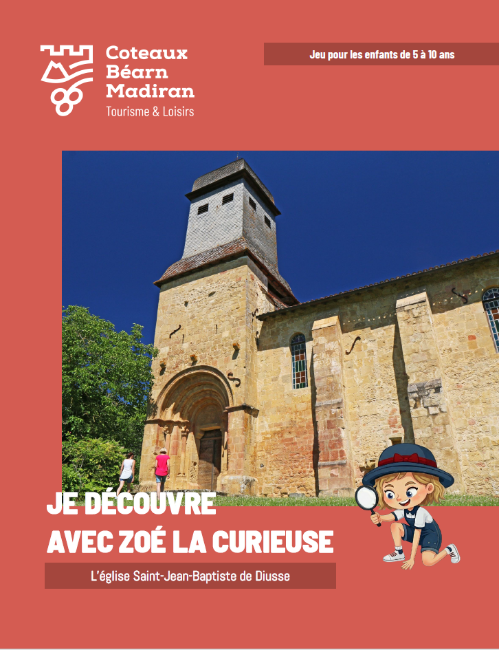 Je découvre avec "Zoé la curieuse" l'église Saint-Jean-Baptiste de Diusse
