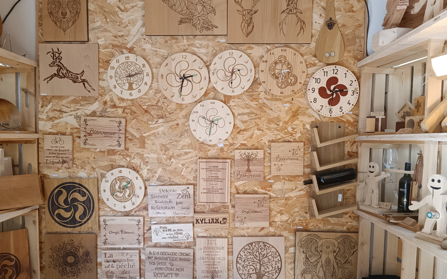 Visite approfondie de l'atelier Zura Lagun et démonstration, Saint-Étienne-de-Baïgorry