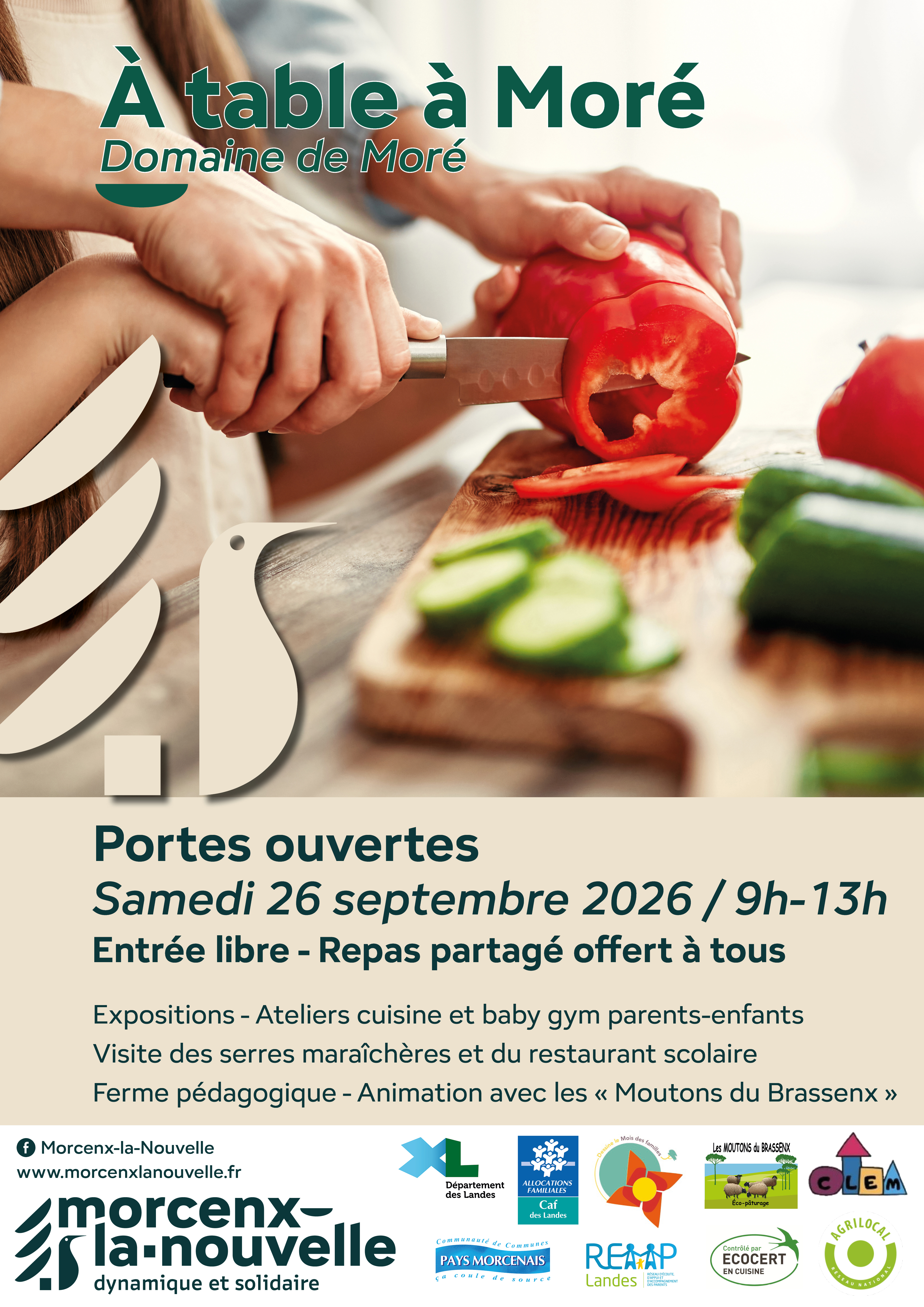 Portes Ouvertes - "À table à Moré"