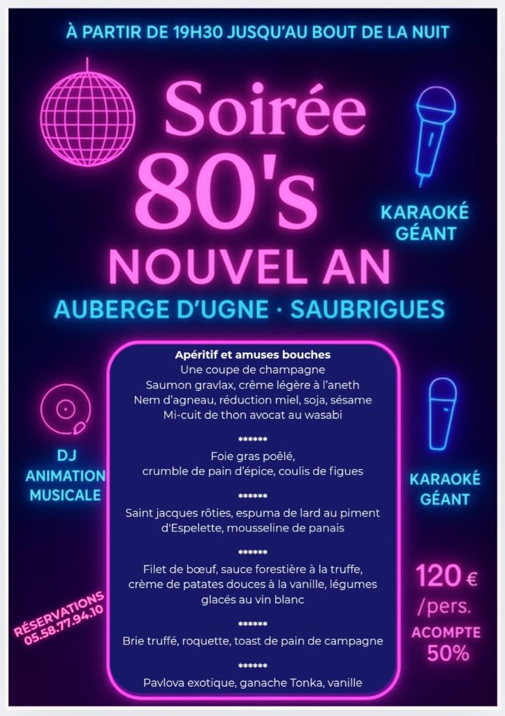 Soirée nouvel an