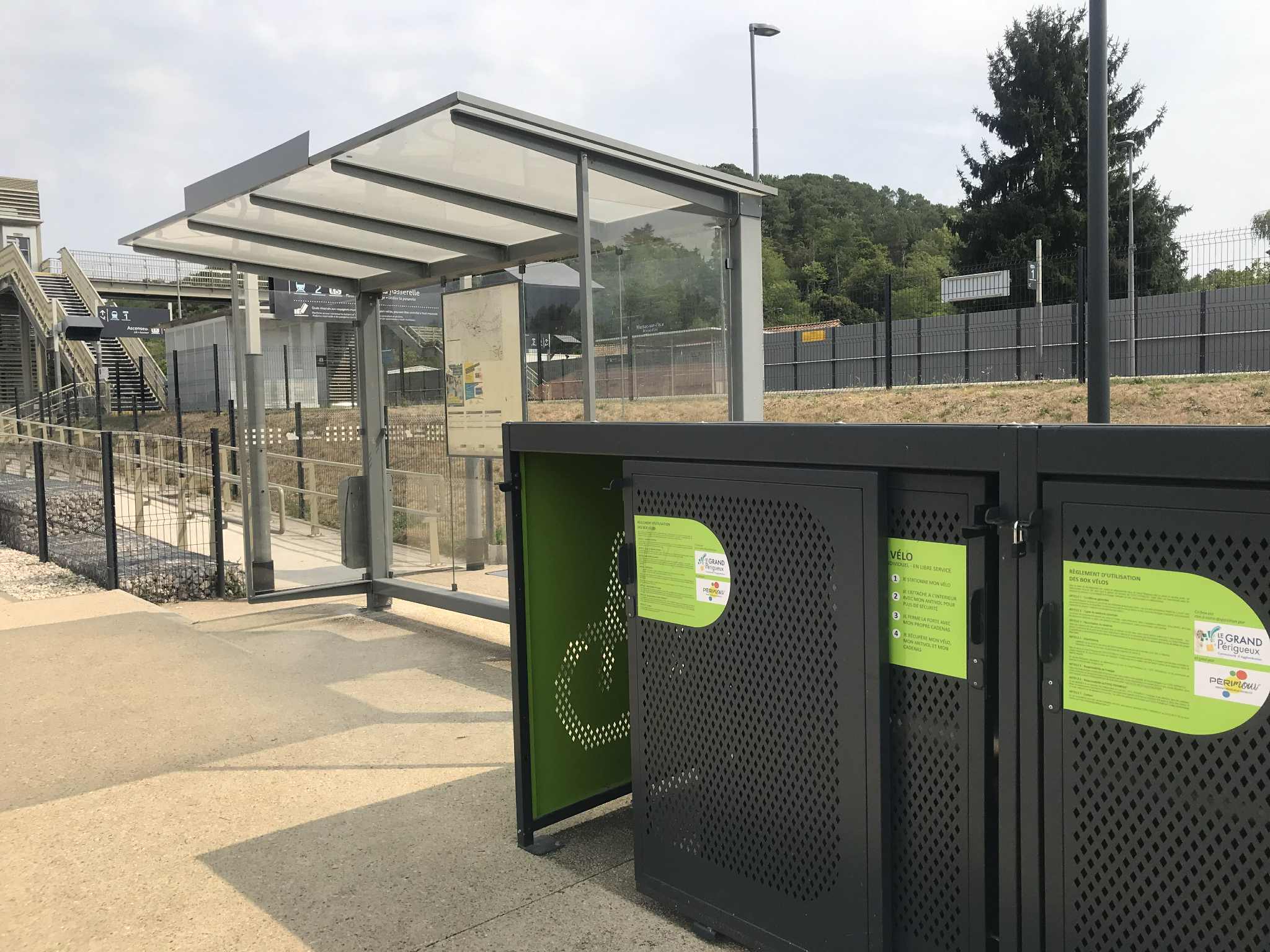 Halte Ferroviaire de Marsac sur l'Isle