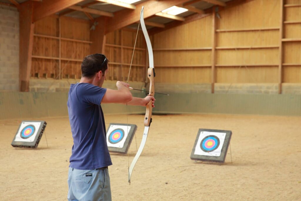 Tir à l'arc au Domaine de Dienné