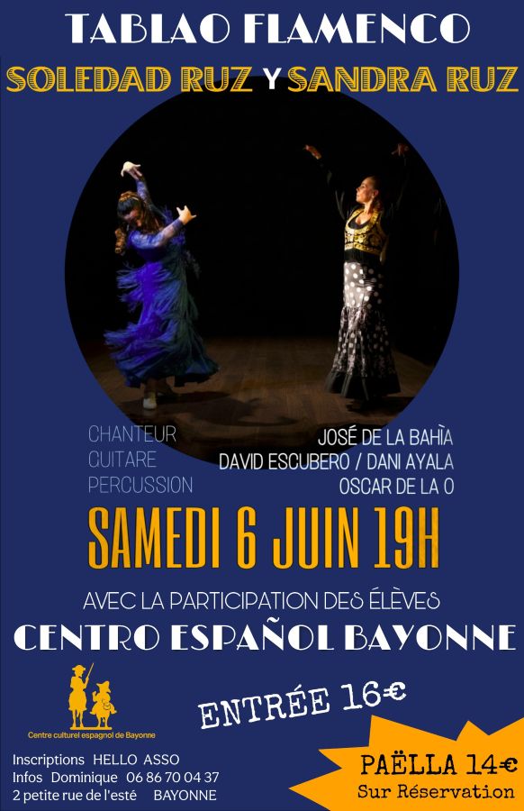 Tablao Flamenco: grande soirée festive — visuel événement