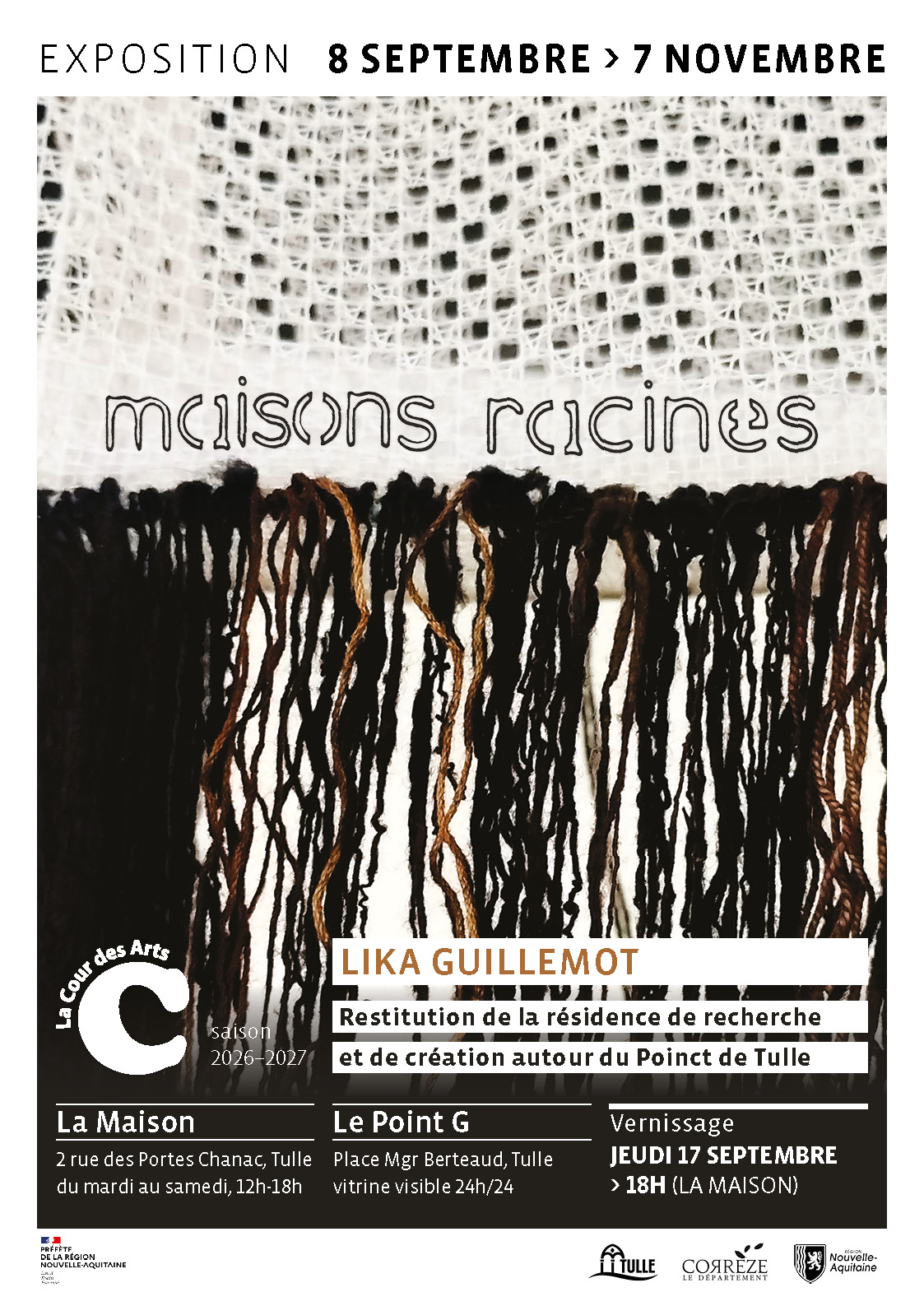 La Court des Arts : Exposition : "Maisons racines de Lika Guillement