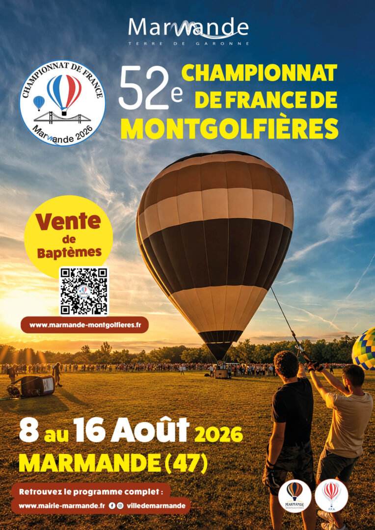 Championnat de France de Montgolfières 2026 — visuel événement