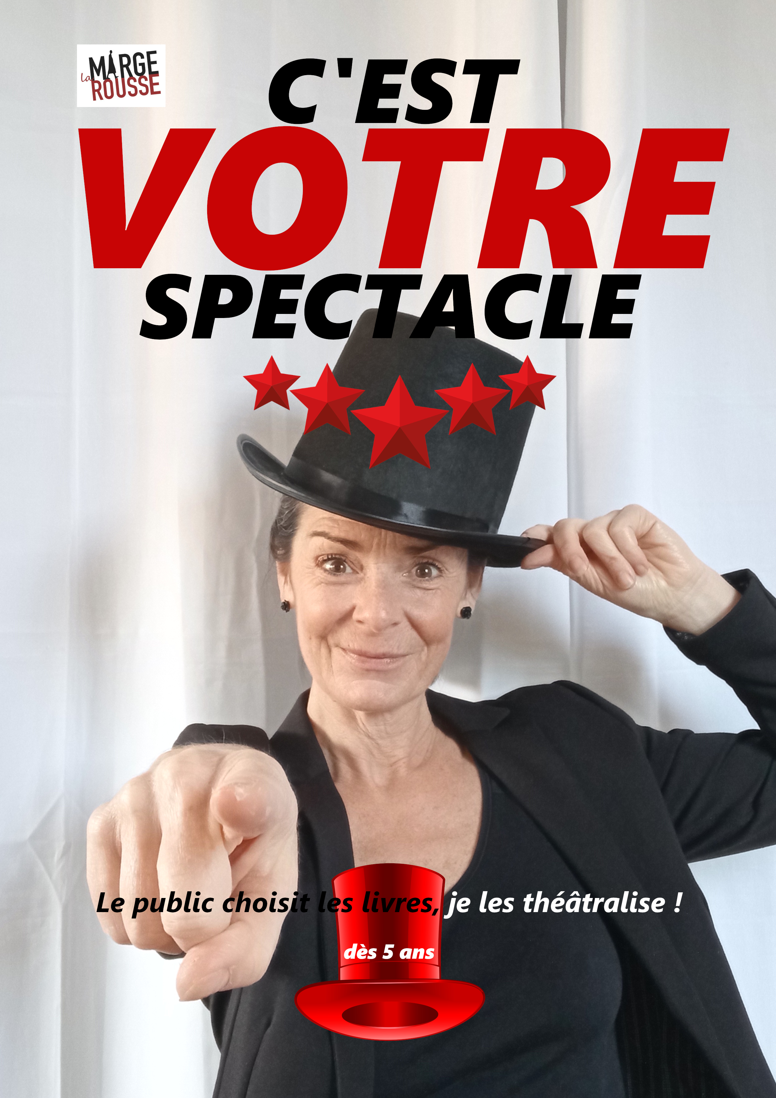 Lectures théâtralisées par la Marge Rousse, Sanguinet - photo 2