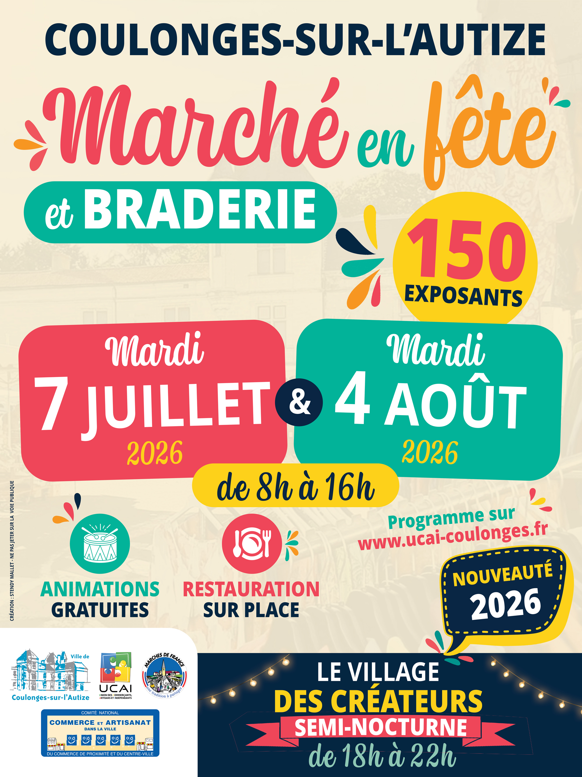 Marché en fête & Village semi-nocturne des créateurs