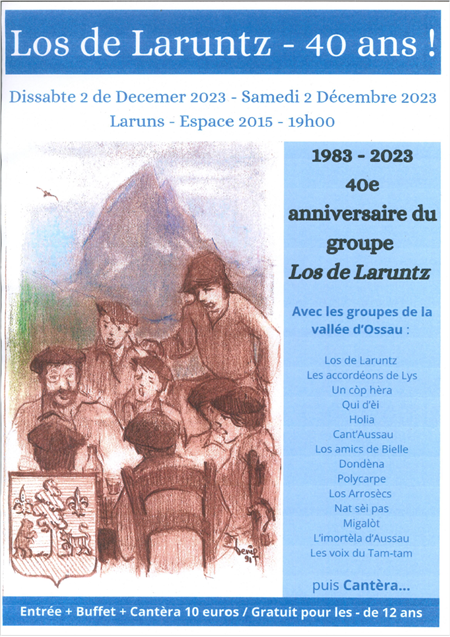 Los de Laruntz - 40 ans ! Los de Laruntz - 40 ans !