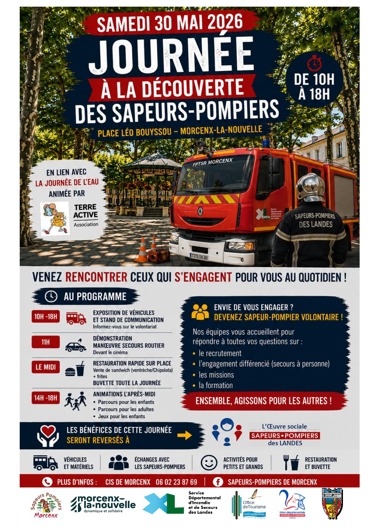 Journée évènementielle " À la découverte des sapeurs-pompiers"