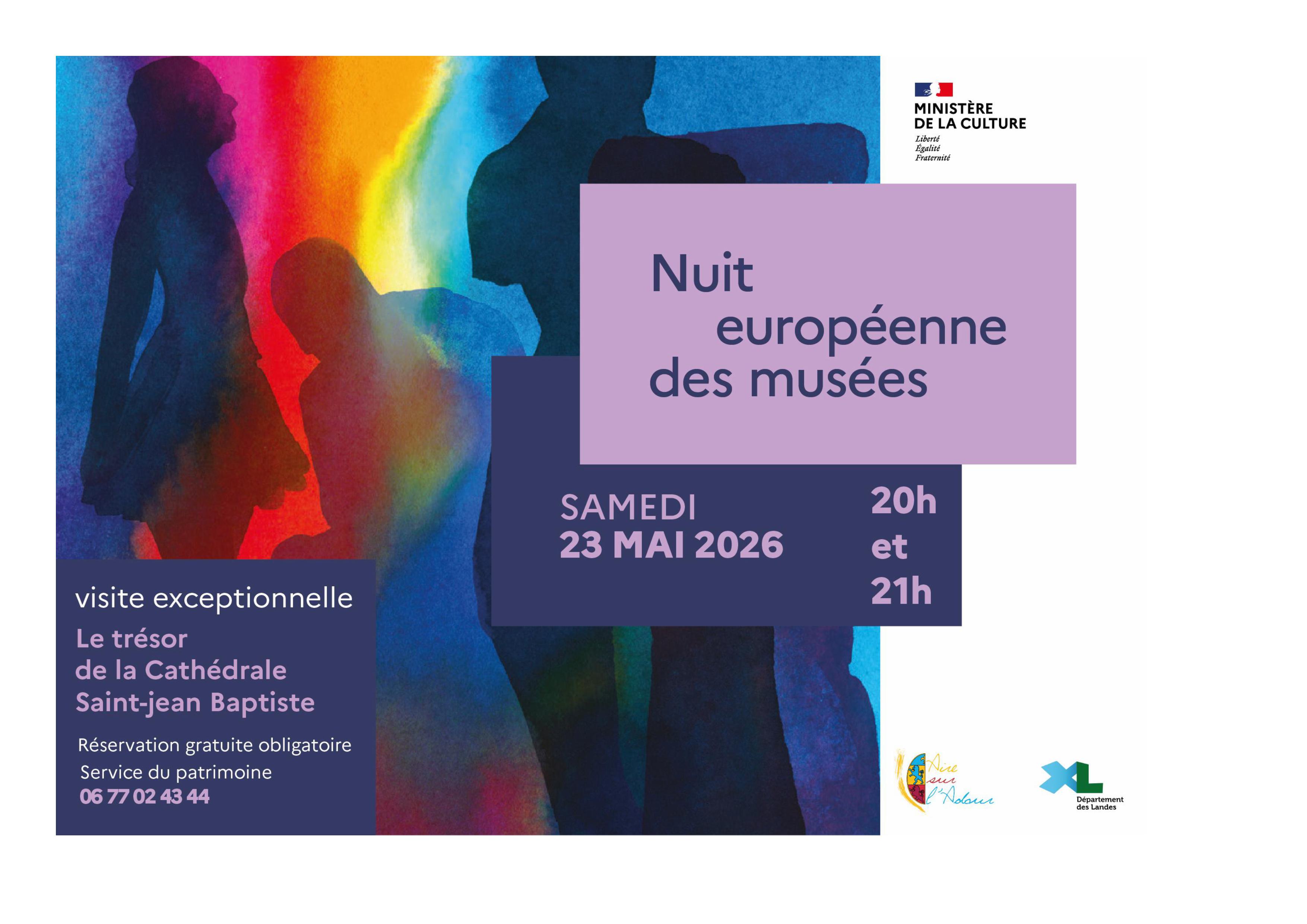 Nuit des musées au Trésor de la cathédrale Saint-Jean-Baptiste — visuel événement
