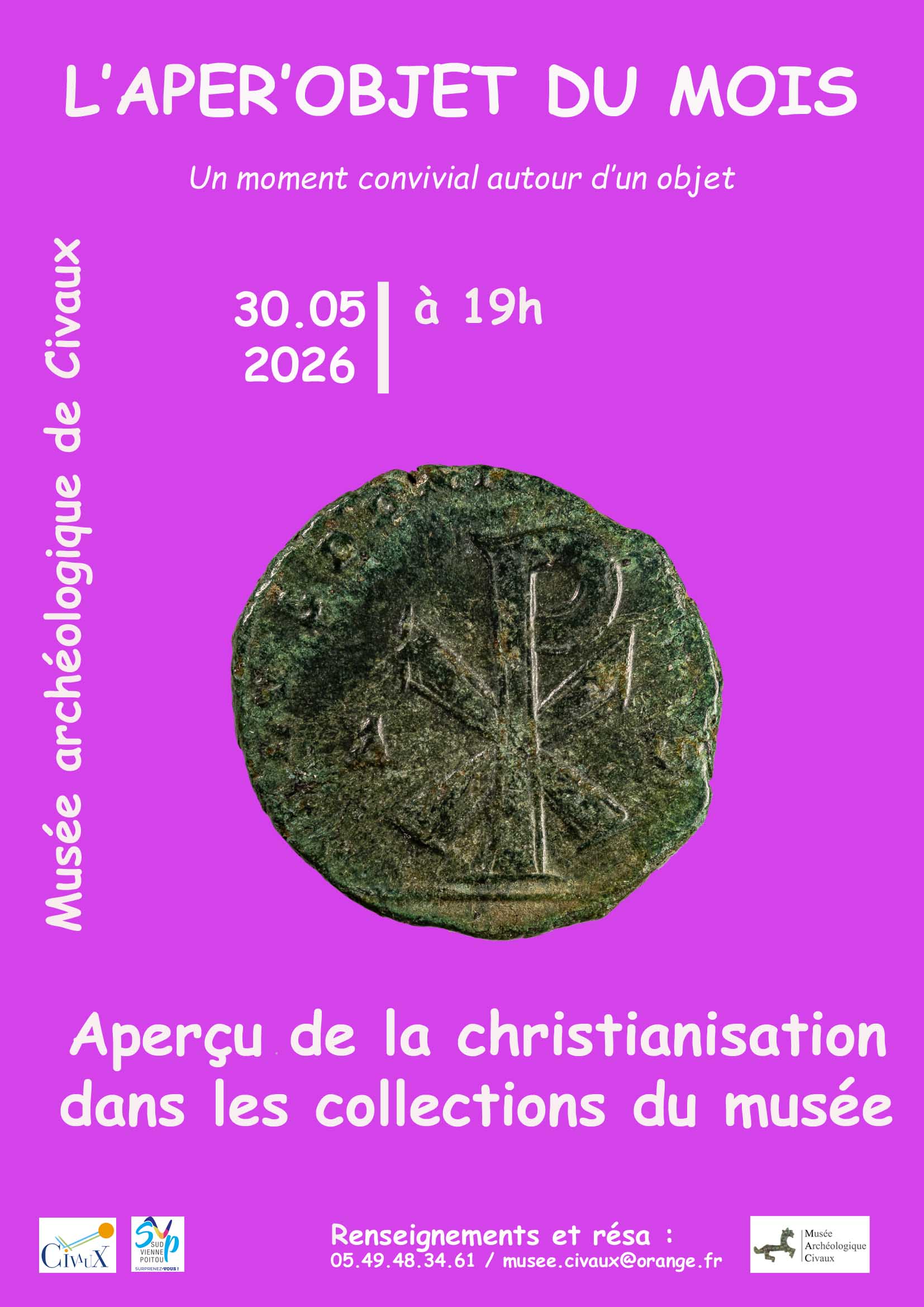 Apér'objet du mois "Aperçu de la christianisation dans les collections du musée"