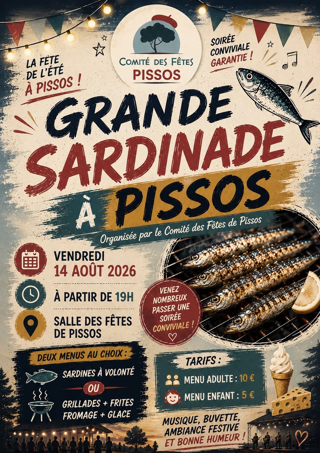 Grande Sardinade à Pissos