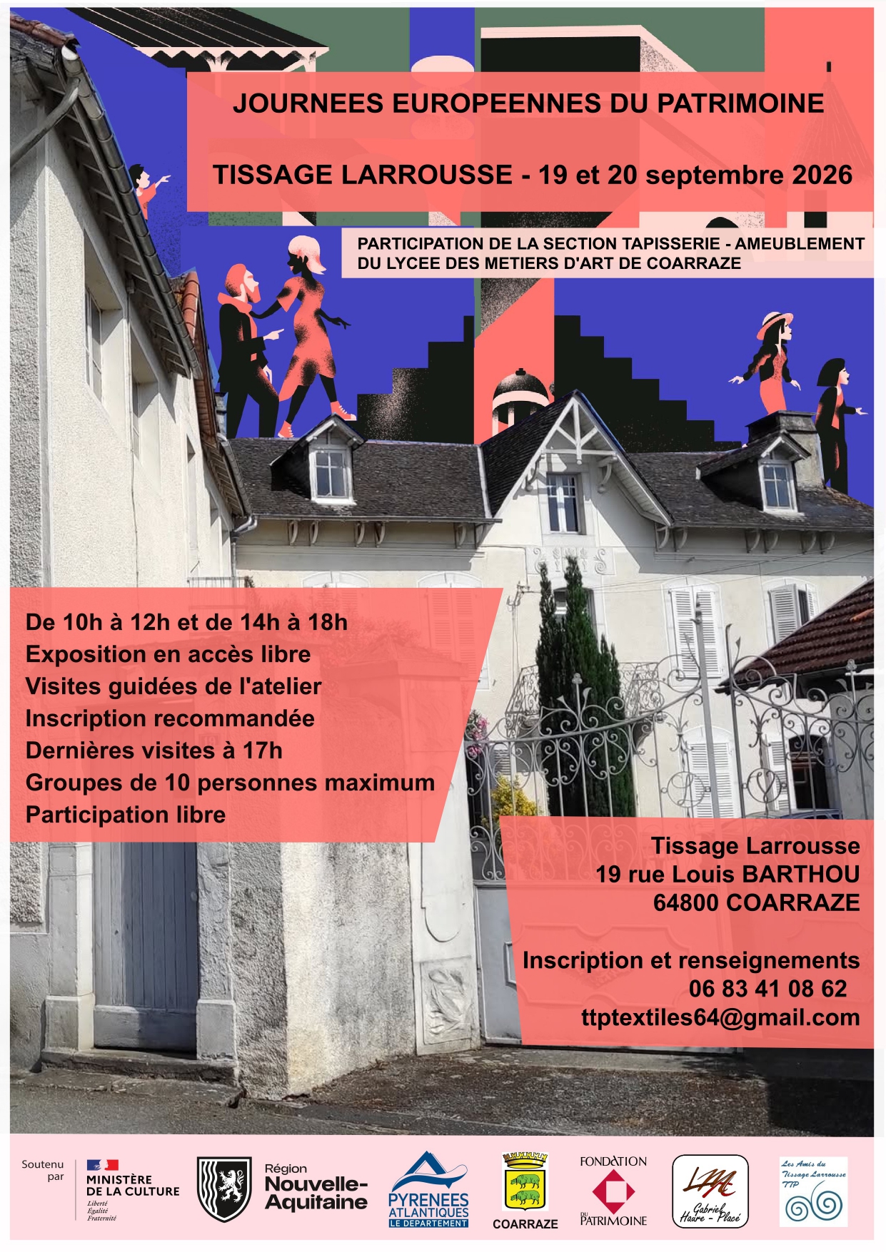 Journées Européennes du Patrimoine - Tissage Larrousse