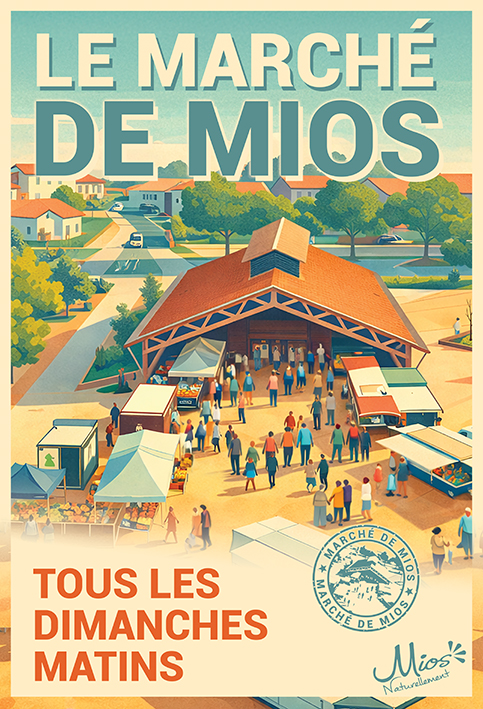 Marché municipal de Mios