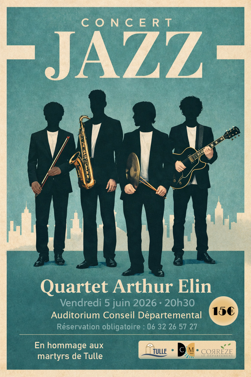 Quand le jazz fait vibrer la mémoire et la liberté — visuel événement