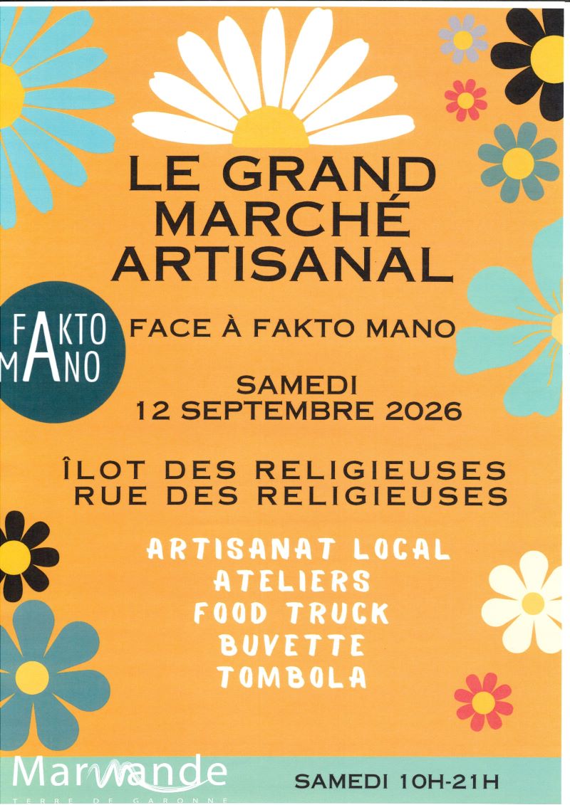 Le Grand Marché Artisanal de Fakto Mano