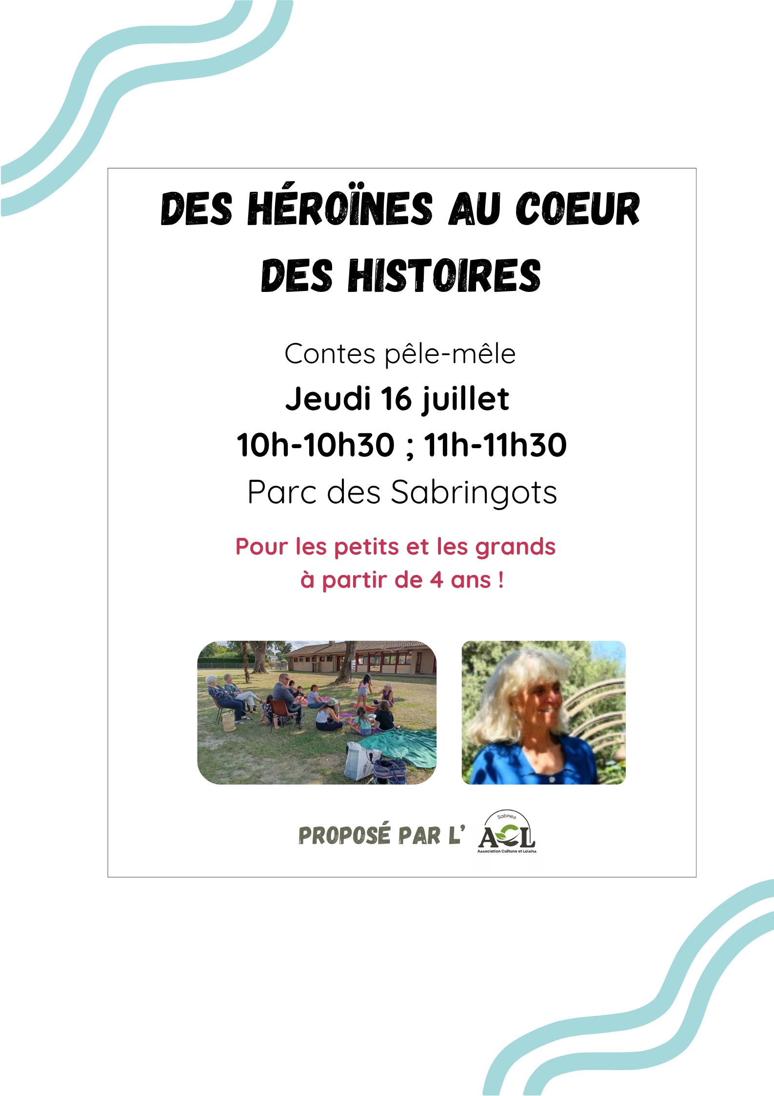 "Des héroïnes au coeur des histoires", contes pêle-mêle