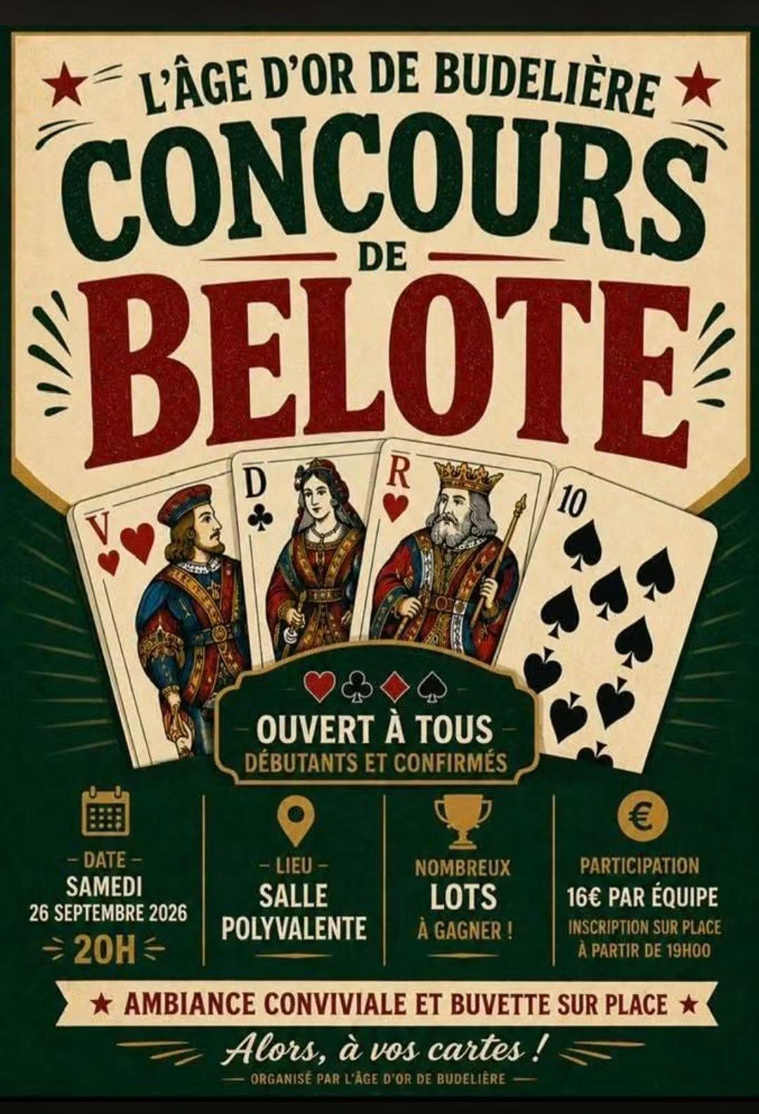 Concours de belote