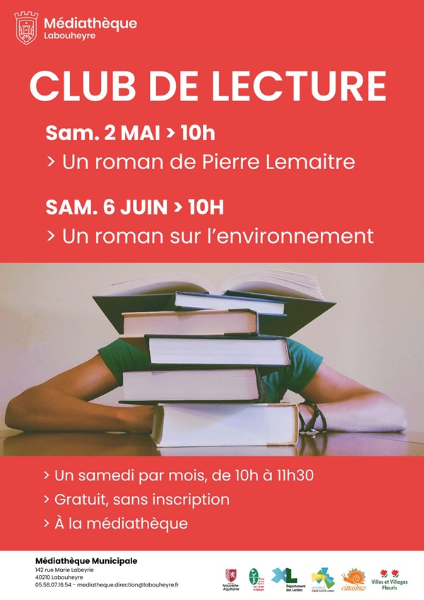 Club de lecture — visuel événement