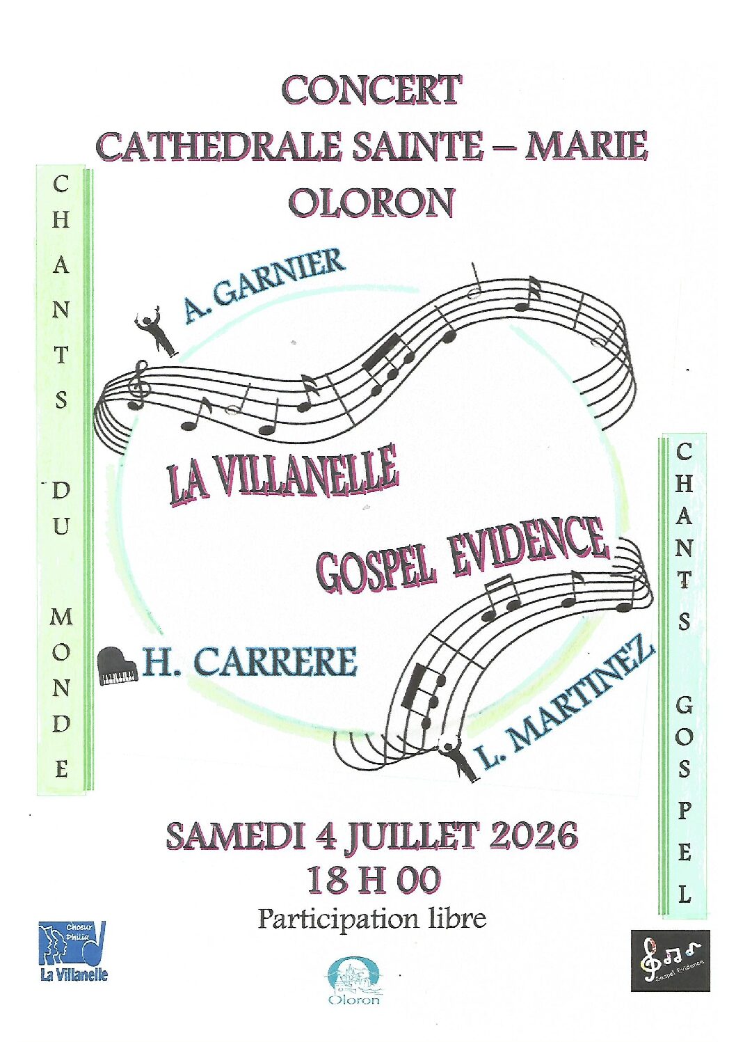Concert La Villanelle Choeur Philia