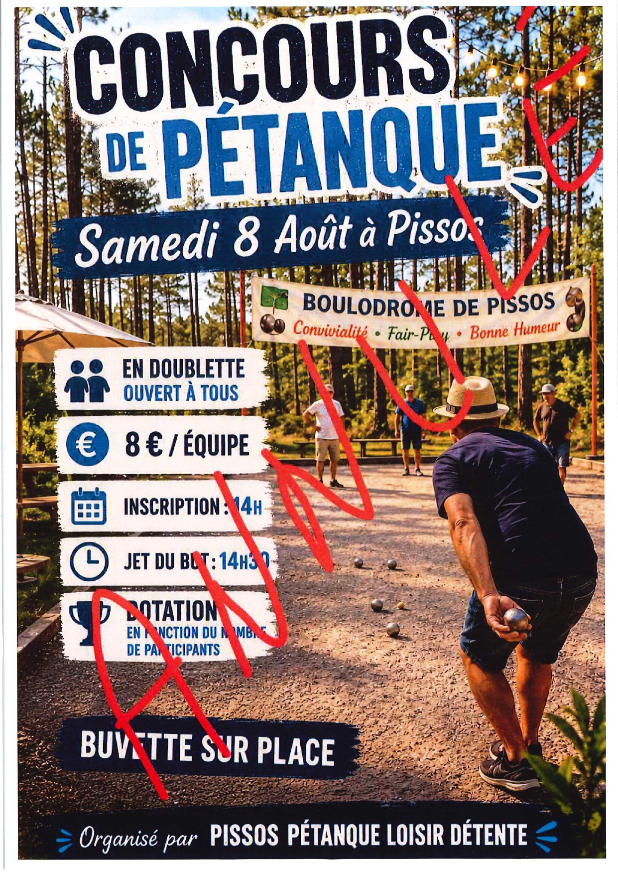 Concours pétanque
