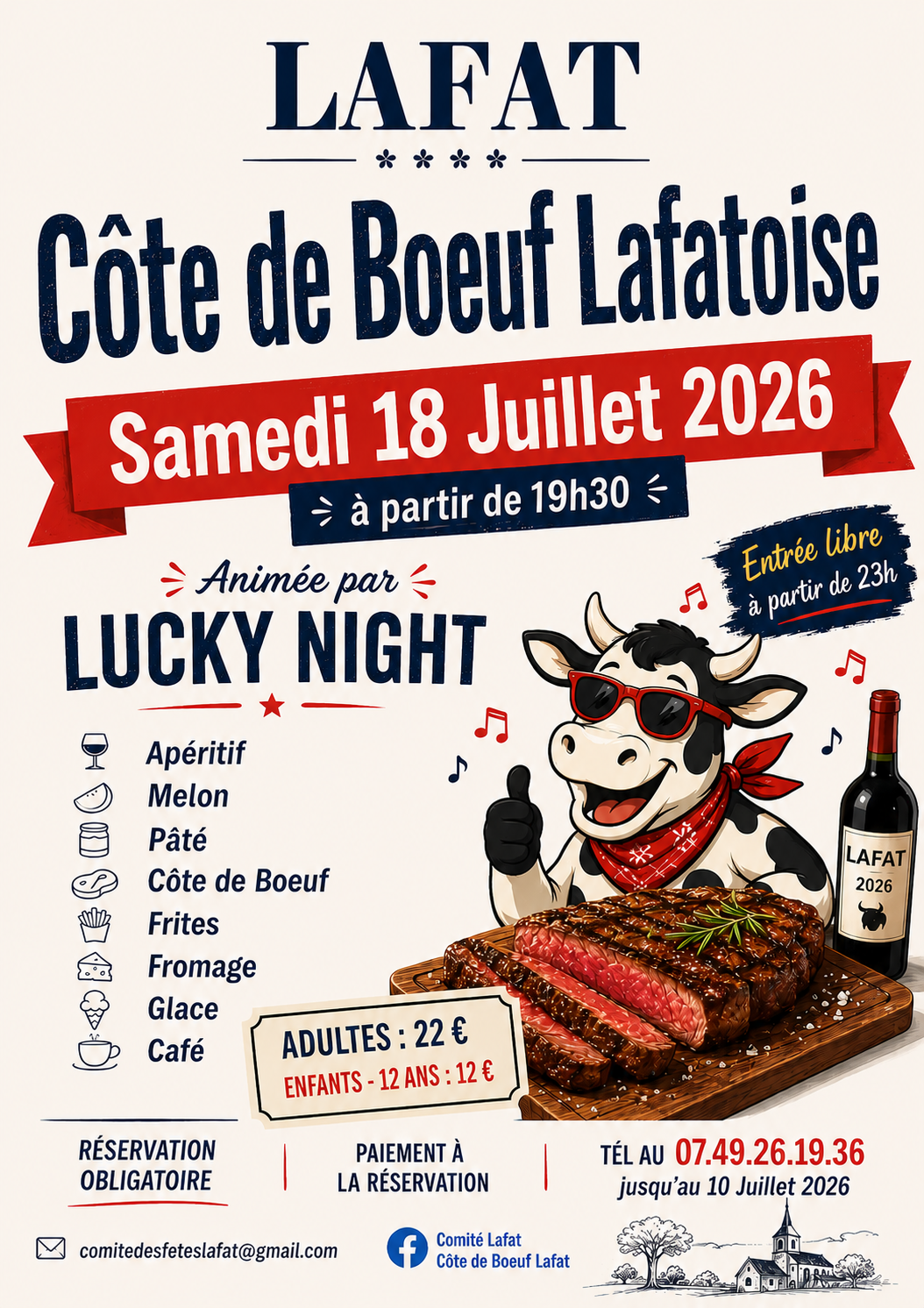 Côte de boeuf lafatoise