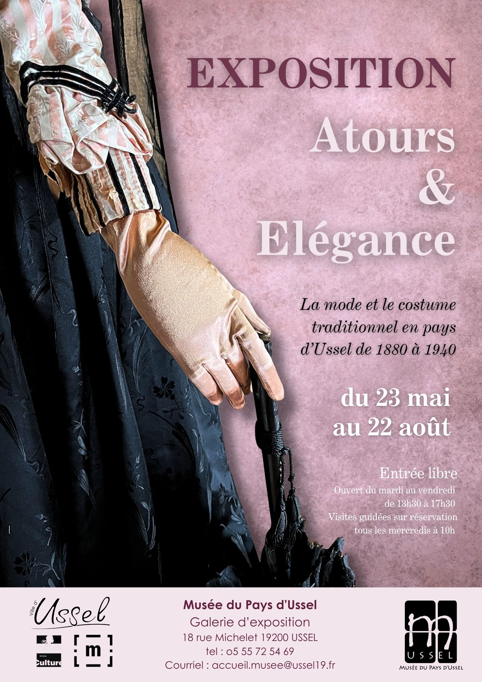 Clôture retrospective de l'exposition temporaire "Atouts & élégance" — visuel événement