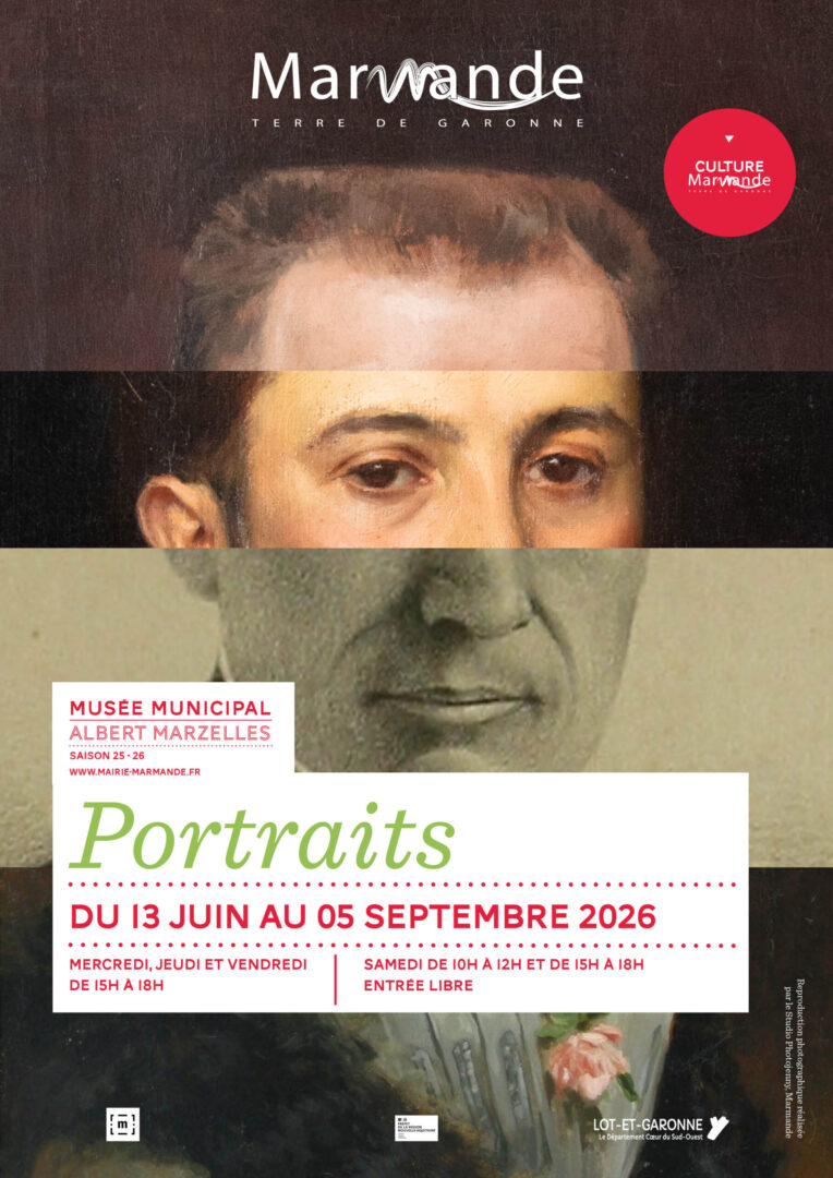 Visite guidée de l'exposition "Portraits" au Musée Marzelles