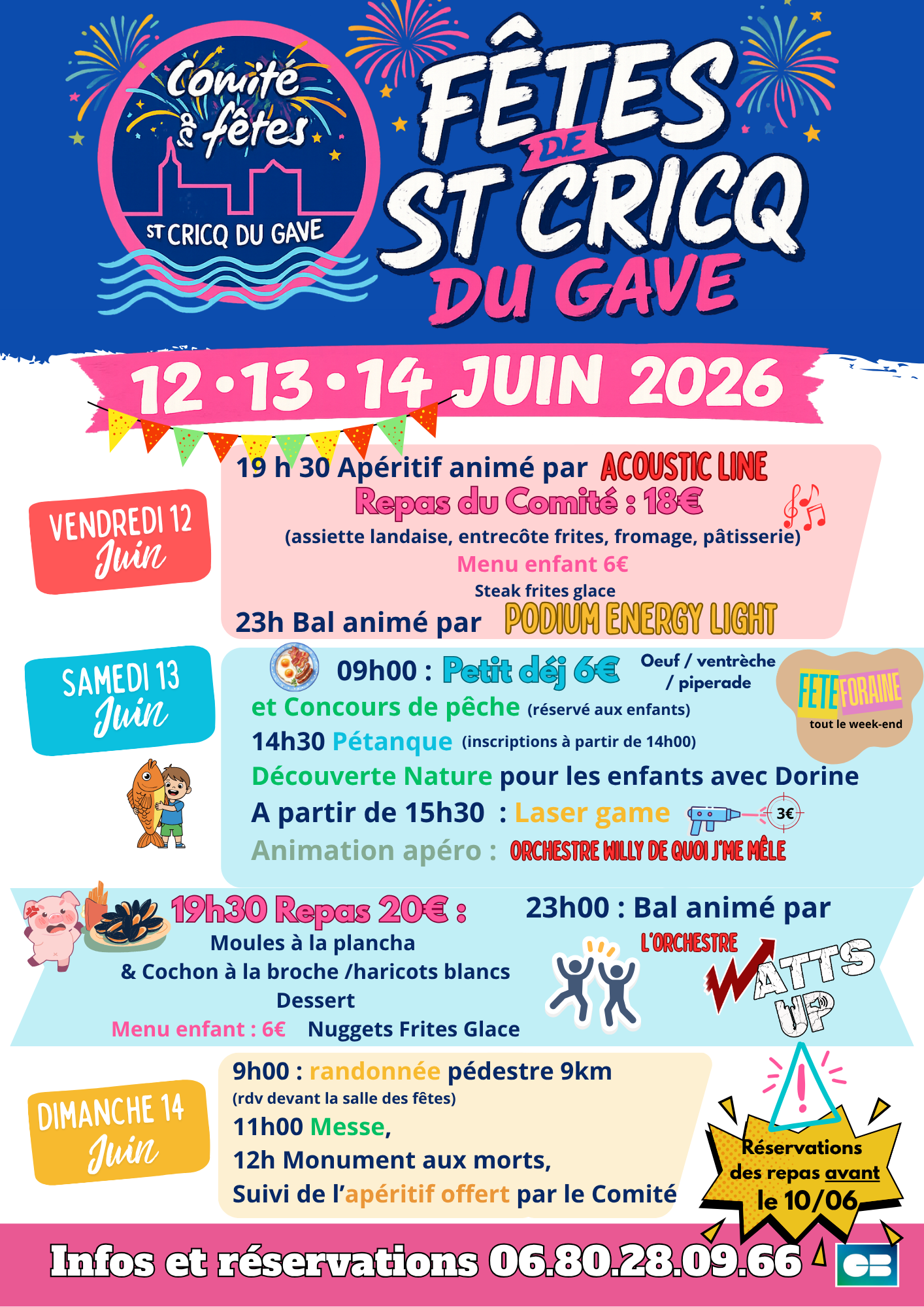 Fêtes de Saint-Cricq du Gave