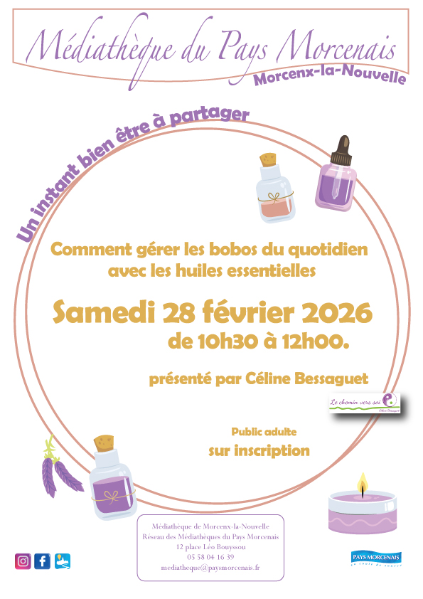 Atelier huiles essentielles