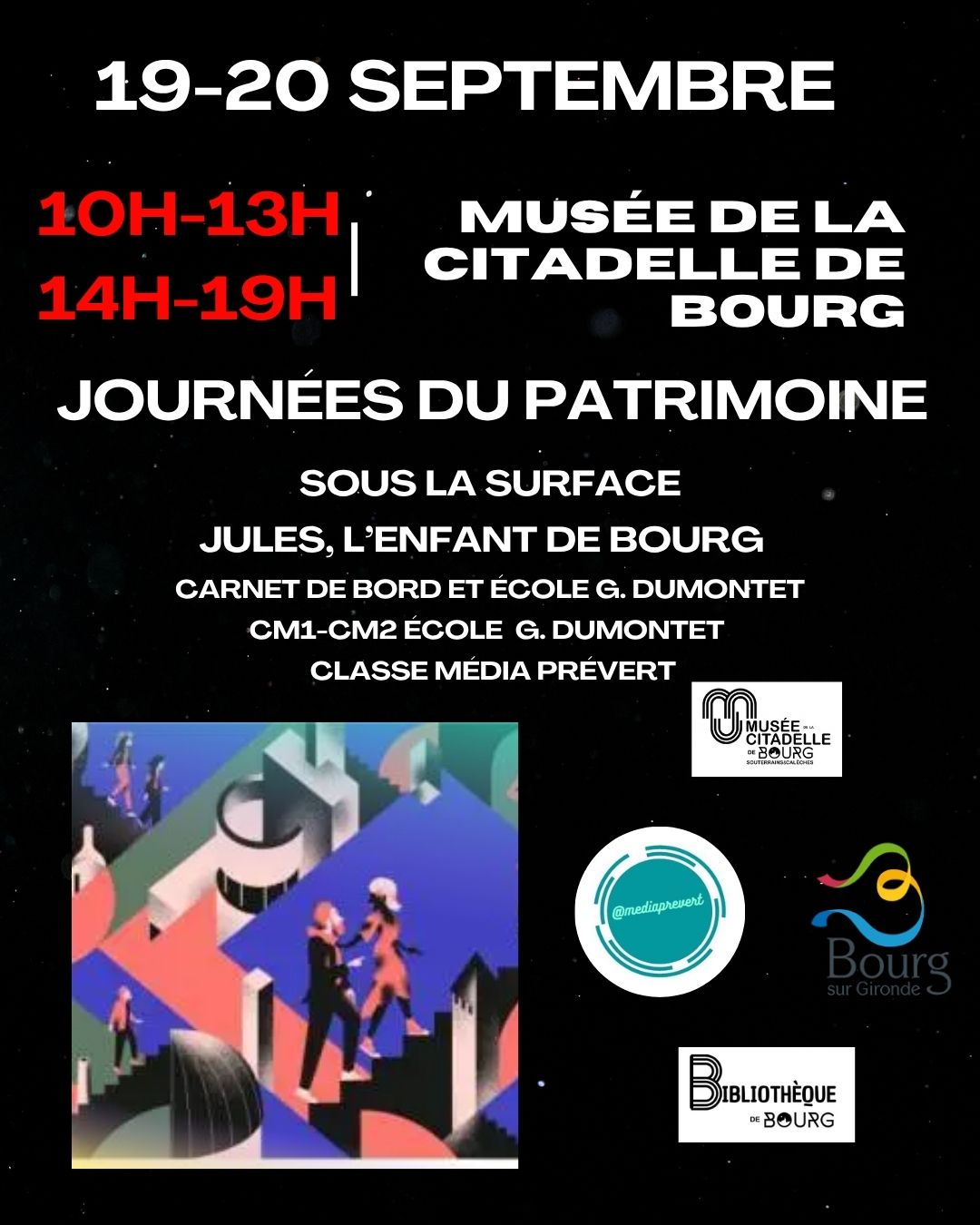 Journées Européennes du Patrimoine à Bourg et ses environs