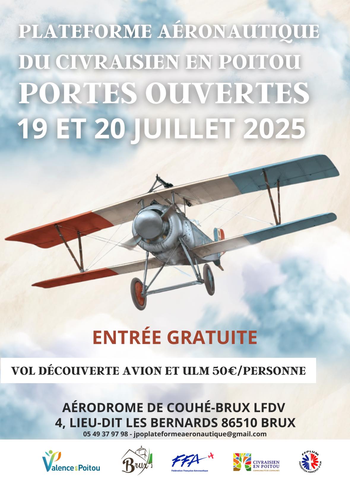Plateforme aéronautique du Civraisien en Poitou