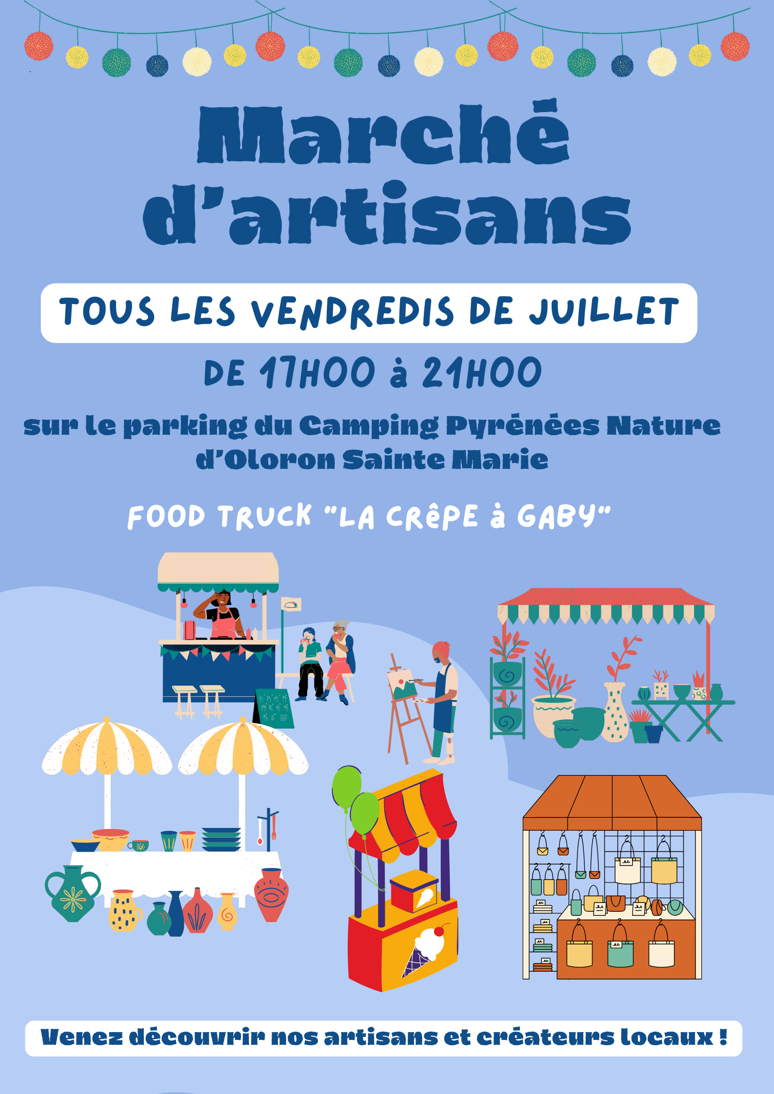 Marché d'artisans-créateurs et producteurs
