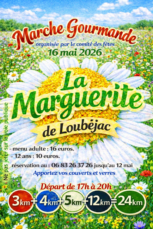 Marche gourmande: La Marguerite de Loubéjac, Loubejac