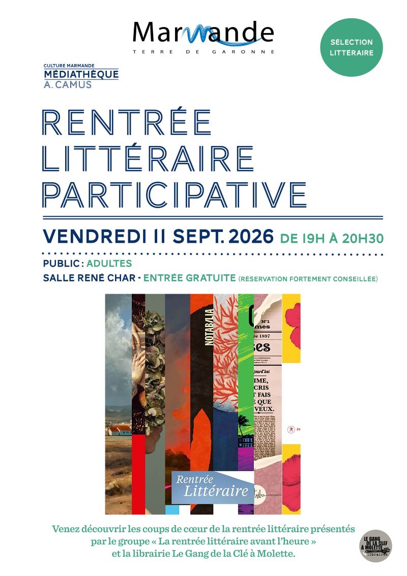 Rentrée Littéraire participative à la Médiathèque