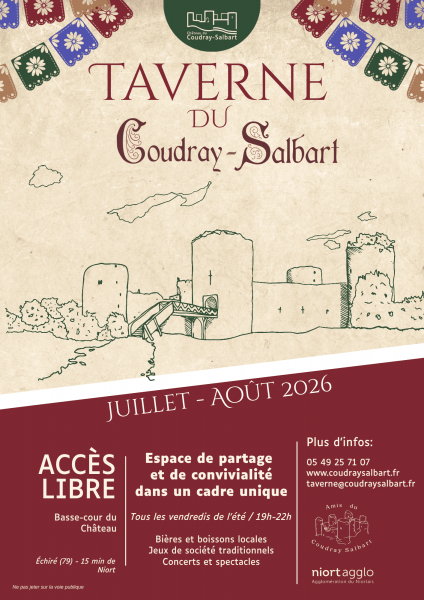 Concert de "La Bande à dédé" au Château du Coudray-Salbart à Echiré