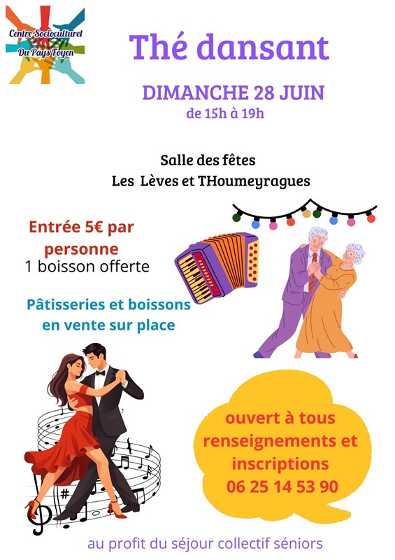 Thé dansant, Les Lèves-et-Thoumeyragues