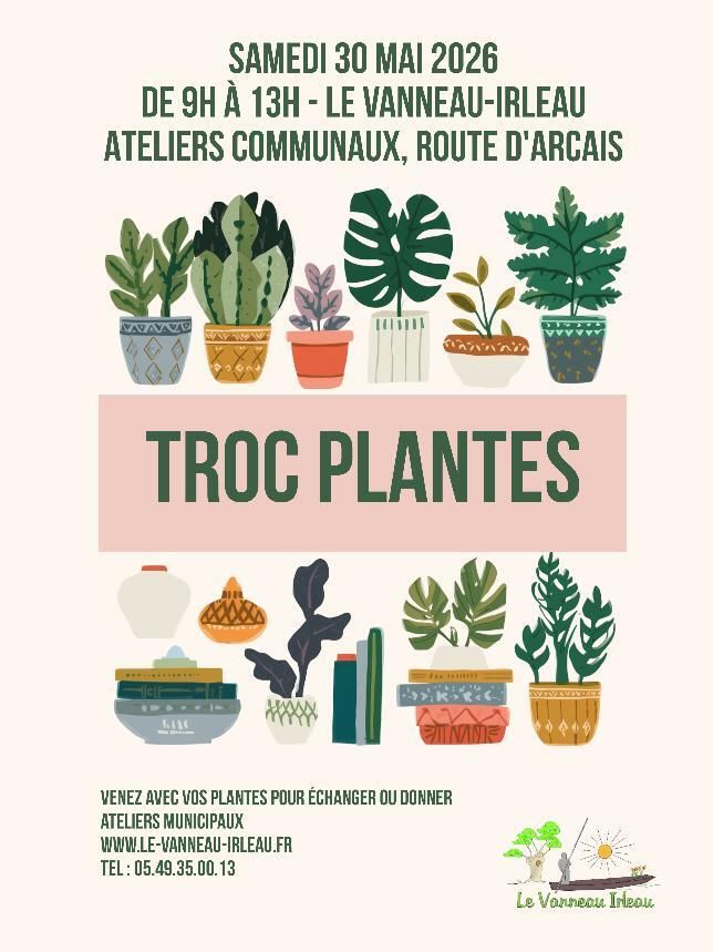 Troc aux plantes — visuel événement