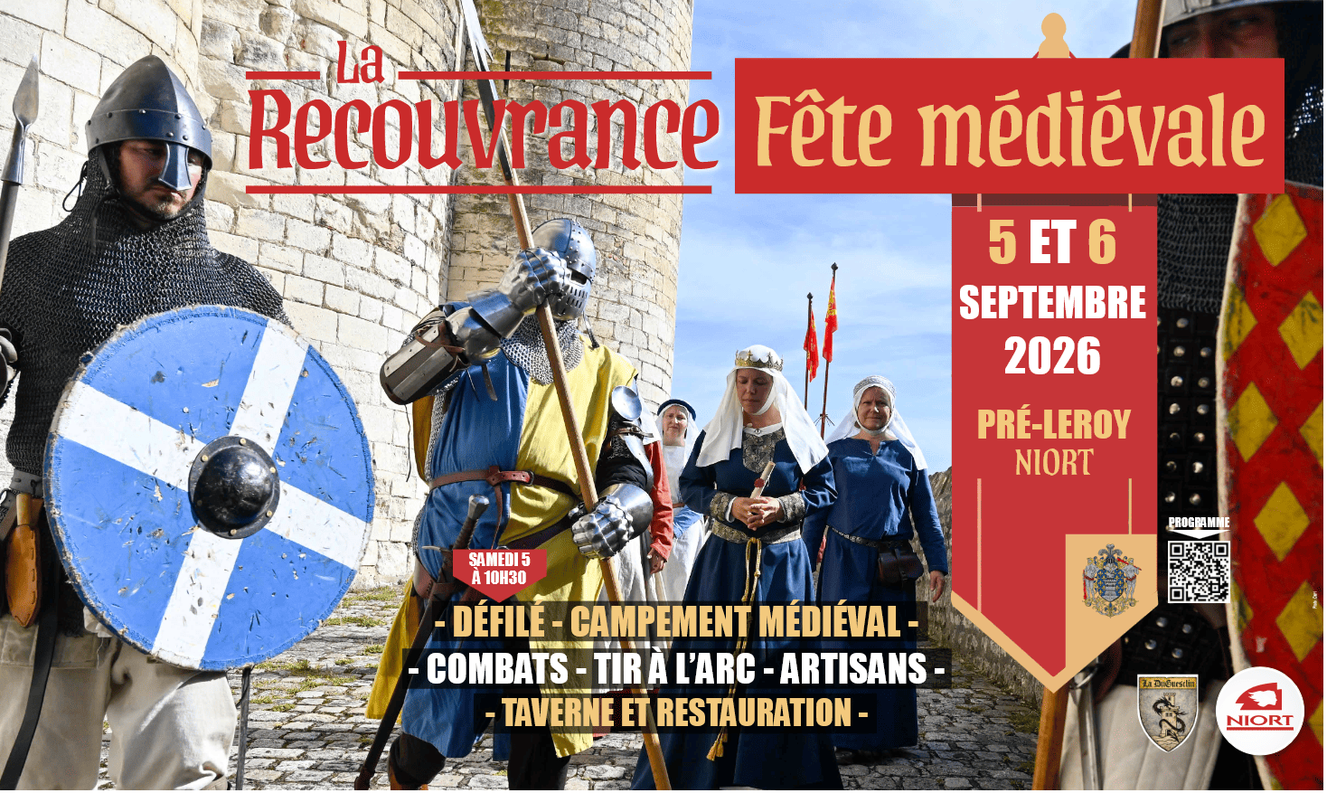 Fête médiévale de La Recouvrance à Niort