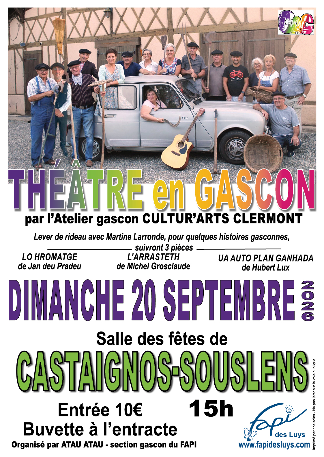 Théâtre en gascon