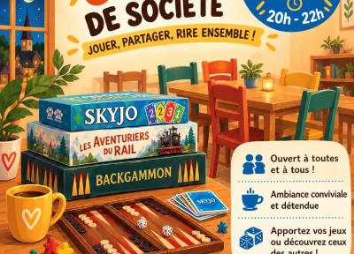 Soirée jeux de société