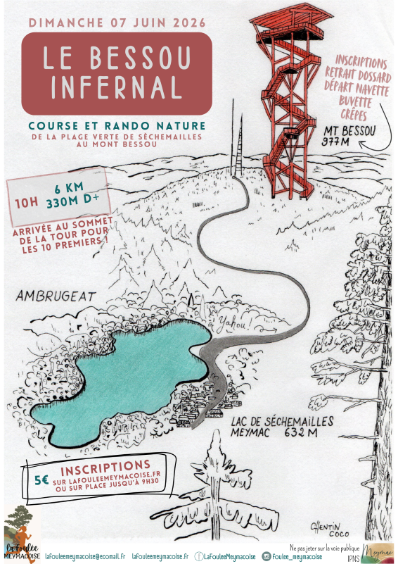 Le Bessou Infernal : venez défier le toit du Limousin ! — visuel événement
