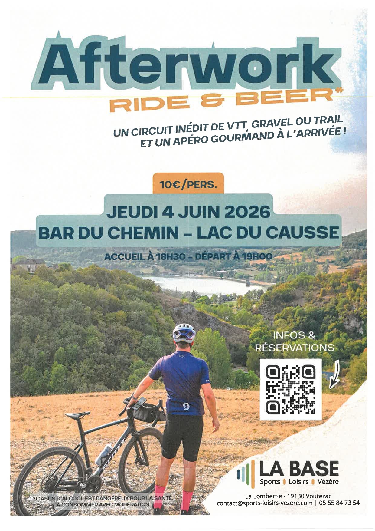 Afterwork Ride & Beer — visuel événement