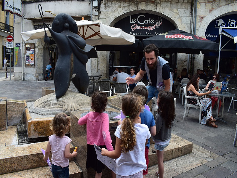 Visite d'Agen pour les pitchouns !