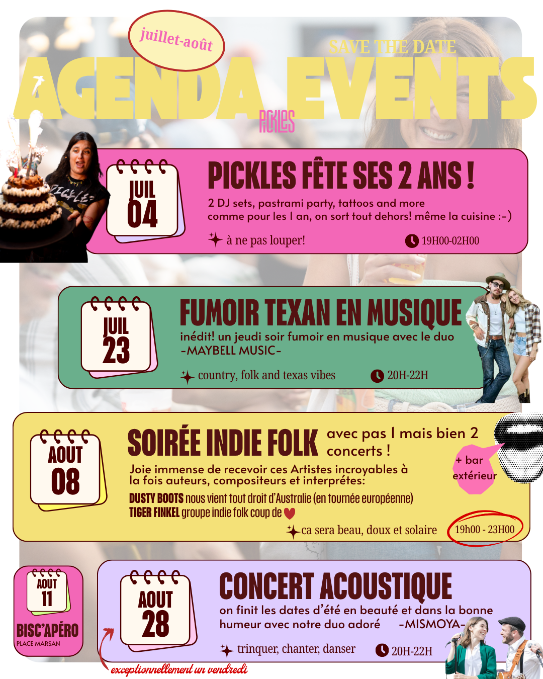 Soirée fumoir et concert
